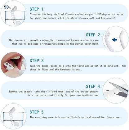 SMYL Silicone Teeth – 2 Upper & 2 Lower Pairs